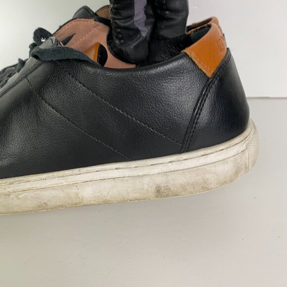 BYLT Everyday Shoes Men's 11 Black Leather Lace Up Sneakers Casual BYLT Premium - Picture 9 of 16